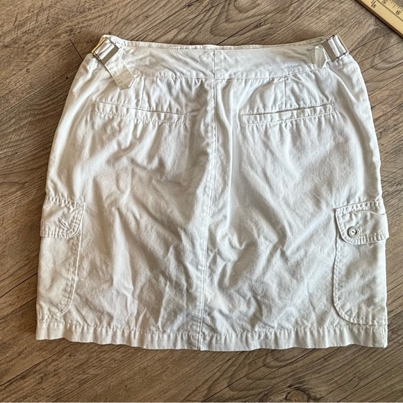 White Skort Gloria Vanderbilt Size 8 Summer Vintage - Picture 3 of 7